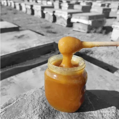 عسل چند گیاه خام ارگانیک